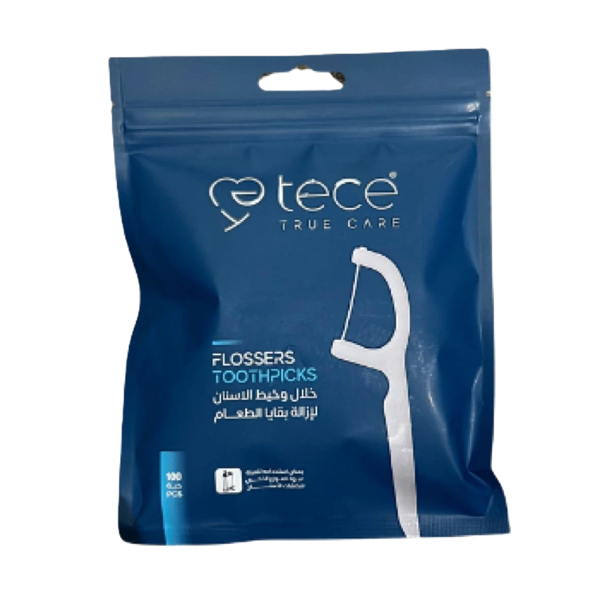 تيسي نكاشة اسنان مع خيط أسنان 100 (2809)