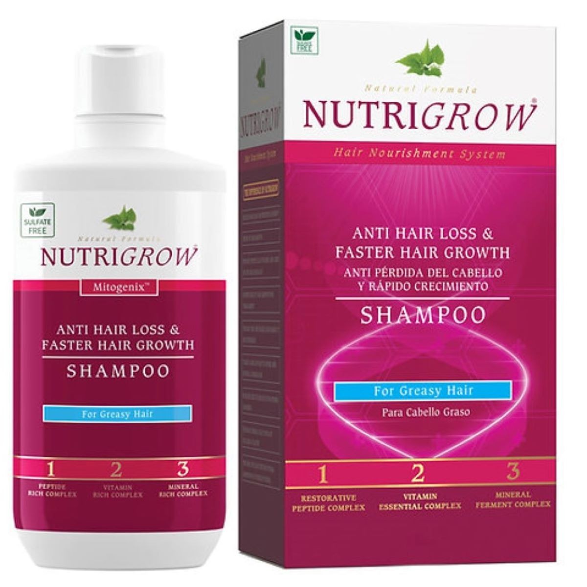 شامبو نوتريجرو المضاد لتساقط الشعر للشعر الدهني 300 مل