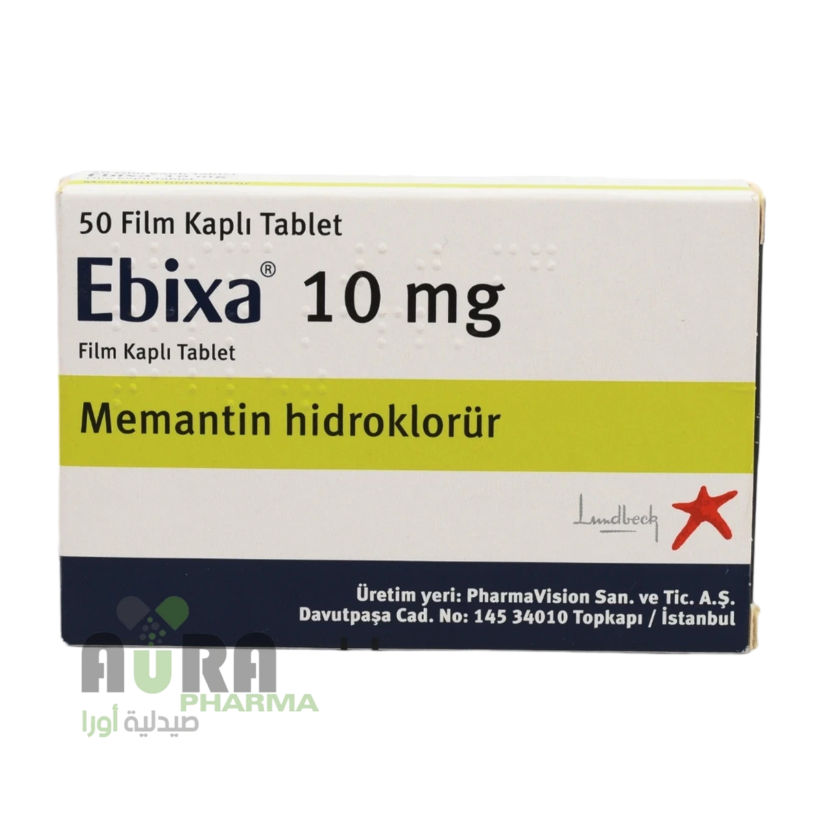 ابيكسا 10 مجم 50قرص تركي