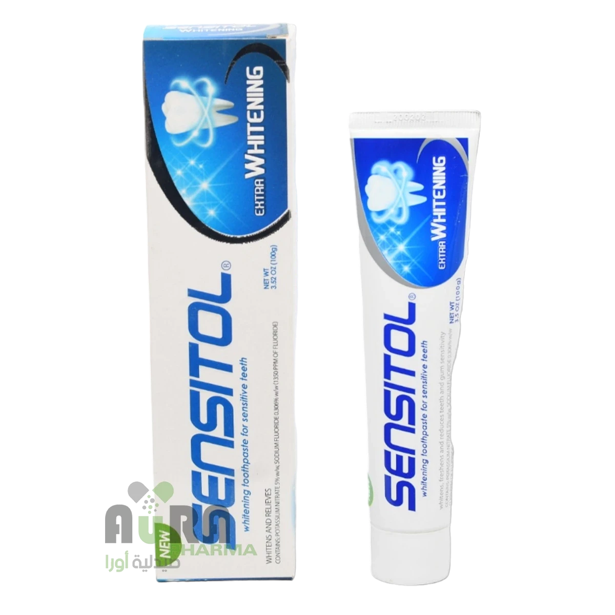 سنسيتول معجون اسنان مبيض -100جرام