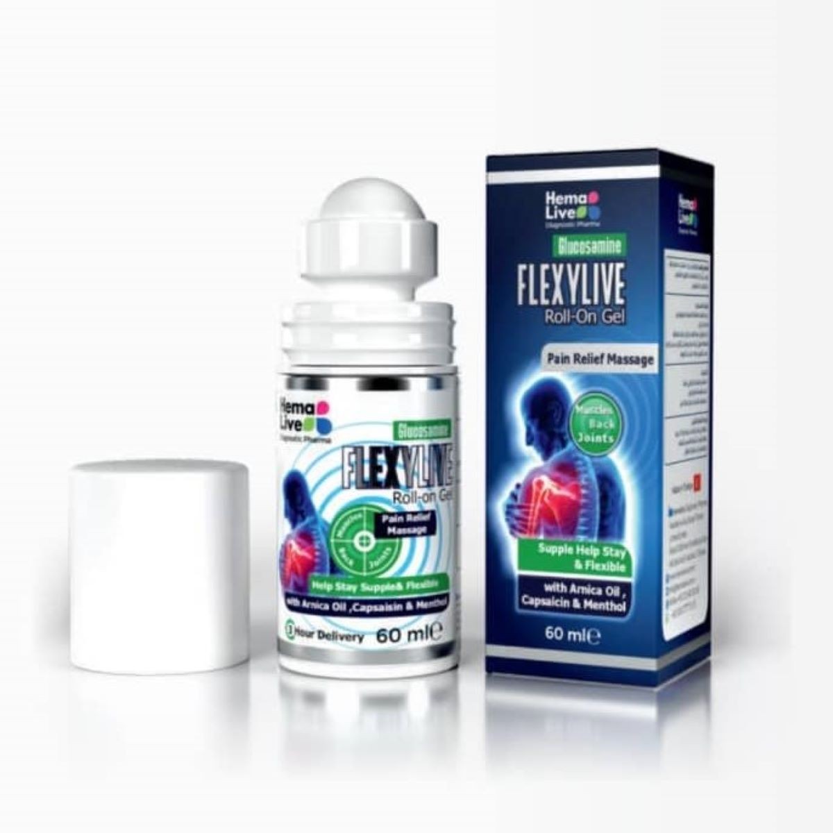 فلكسي لايف رول ان جل 60مل