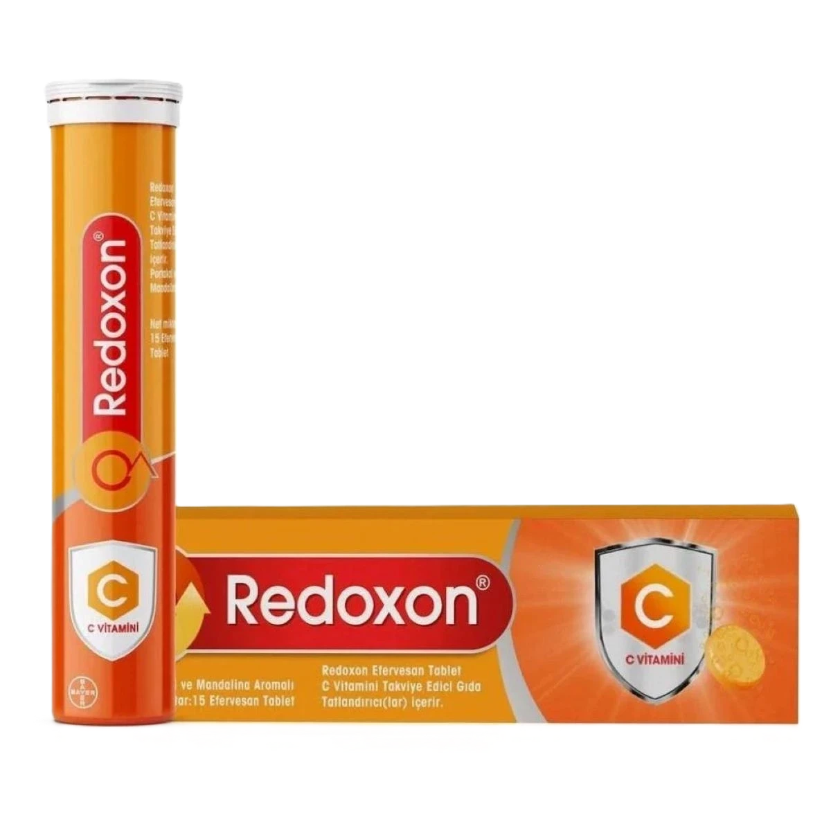 أقراص ريدوكسون فيتامين سي الفوارة 1 غرام، 15 قرصًا