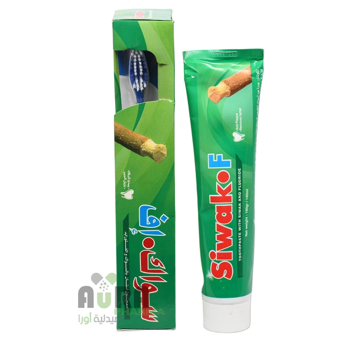معجون سواك اف كبير مع الفرشاة 190جم