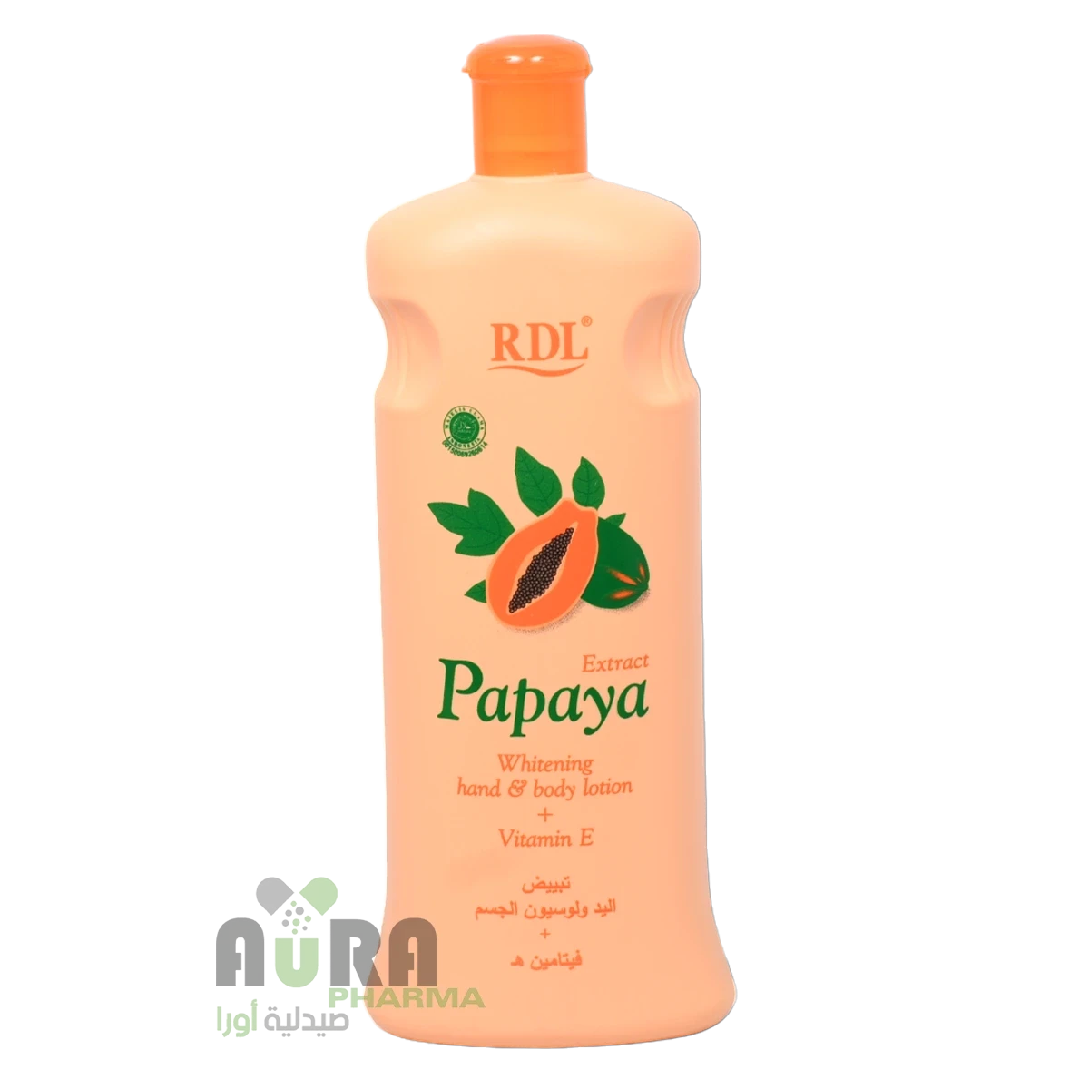 لوشن بابايا لليدين والجسم ار دي ال 600مل