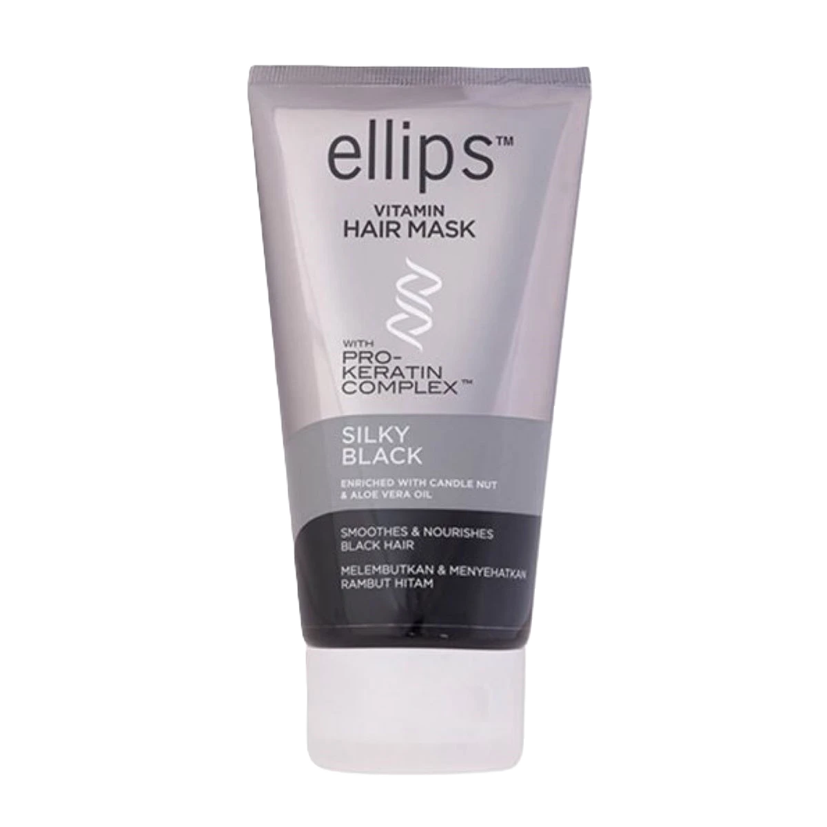 إليبس قناع لشعر أسود حريري، 120 مل