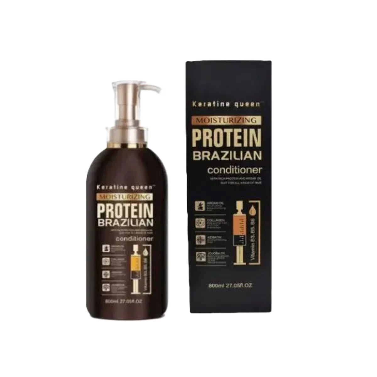 كراتين كوين بلسم البروتين البرازيلي  800 مل