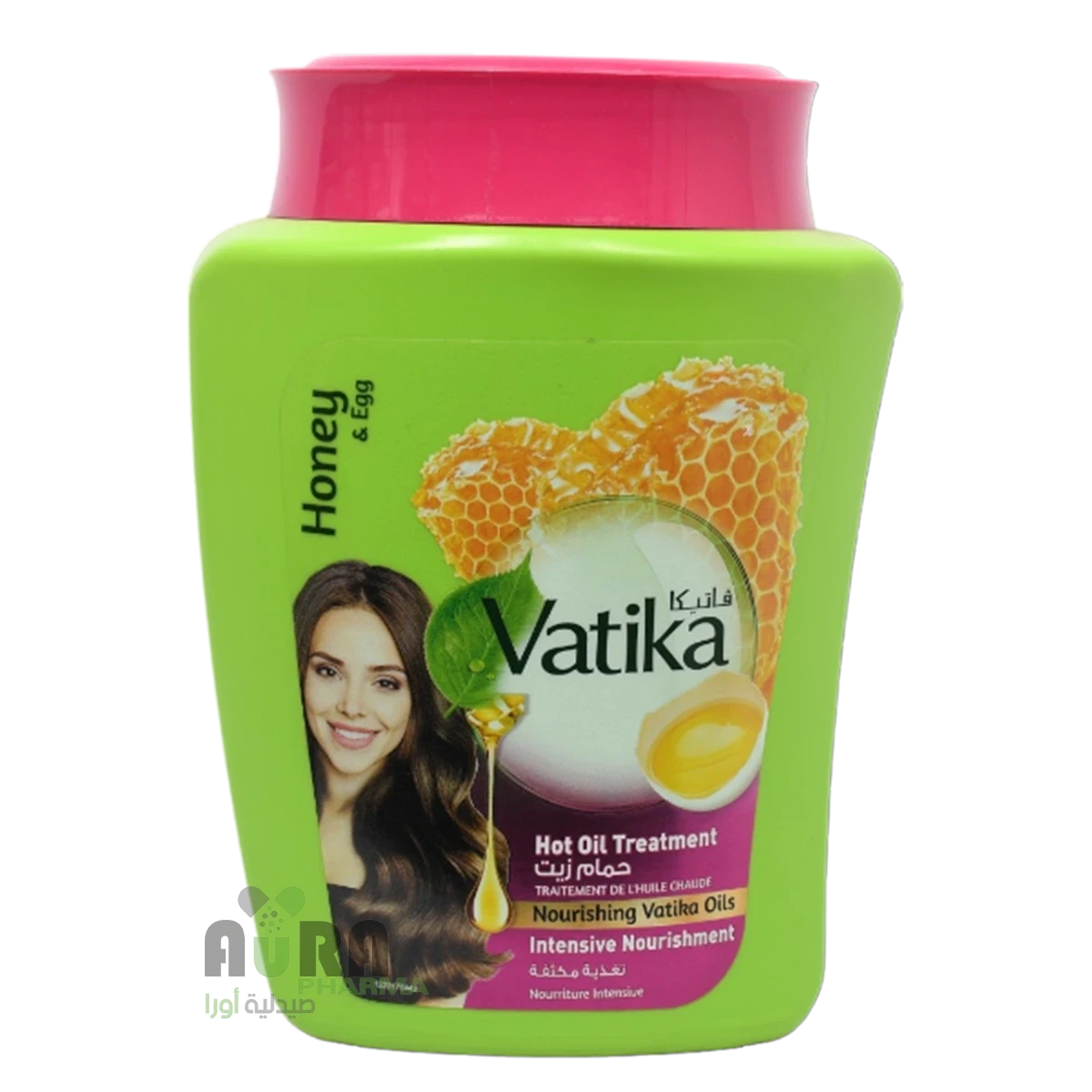 فاتيكا حمام زيت تغذية مكثفة بالعسل والبيض , 1000 جرام