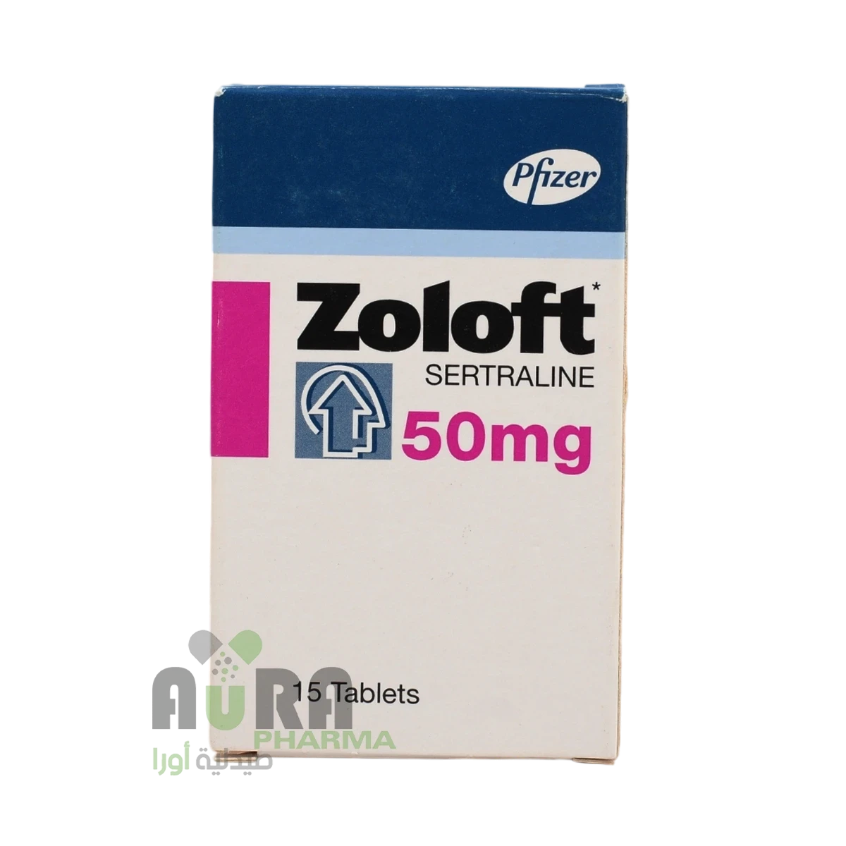 زولوفت 50ملغم أقراص 15 قرصاً