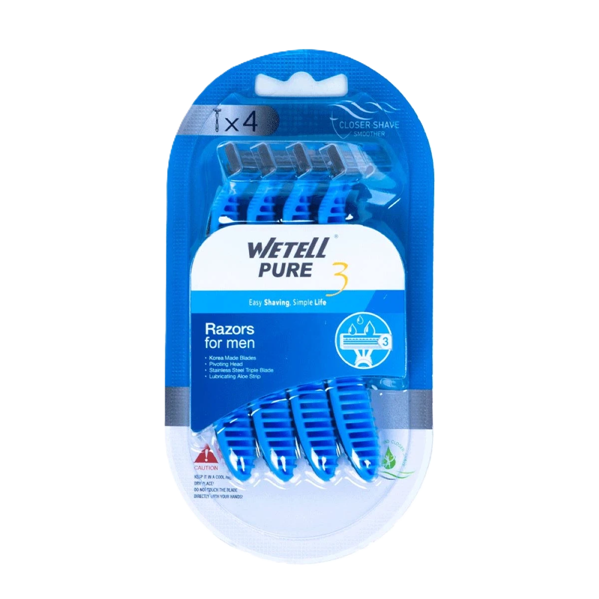 ويتيل ماكينة حلاقة رجالي سوبر كومفورت 4 حبات