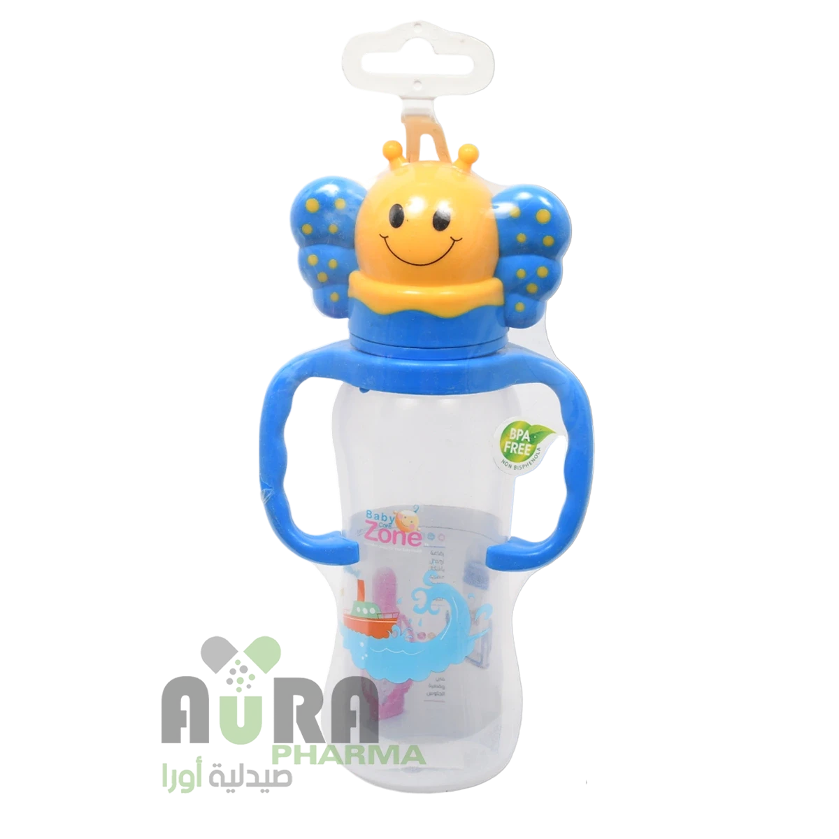 بيبي زون رضاعة بشكل نحلة، 250 مل - 8535