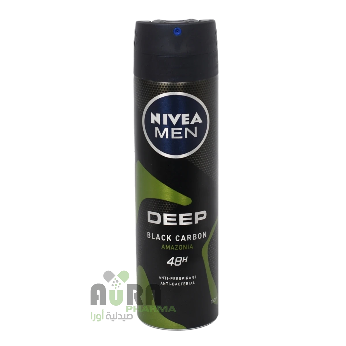 نيفيا ديب بخاخ مزيل العرق للرجال عناية فائقة تدوم حتى 48 ساعة- 150مل