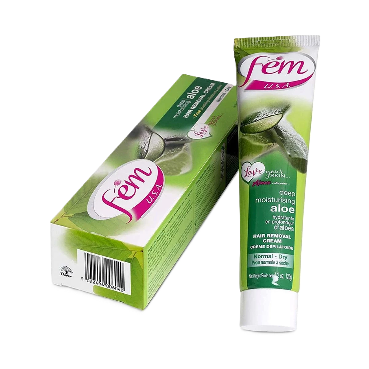 فيم كريم إزالة الشعر بالصبار للبشرة العادية والجافة ،120 جم