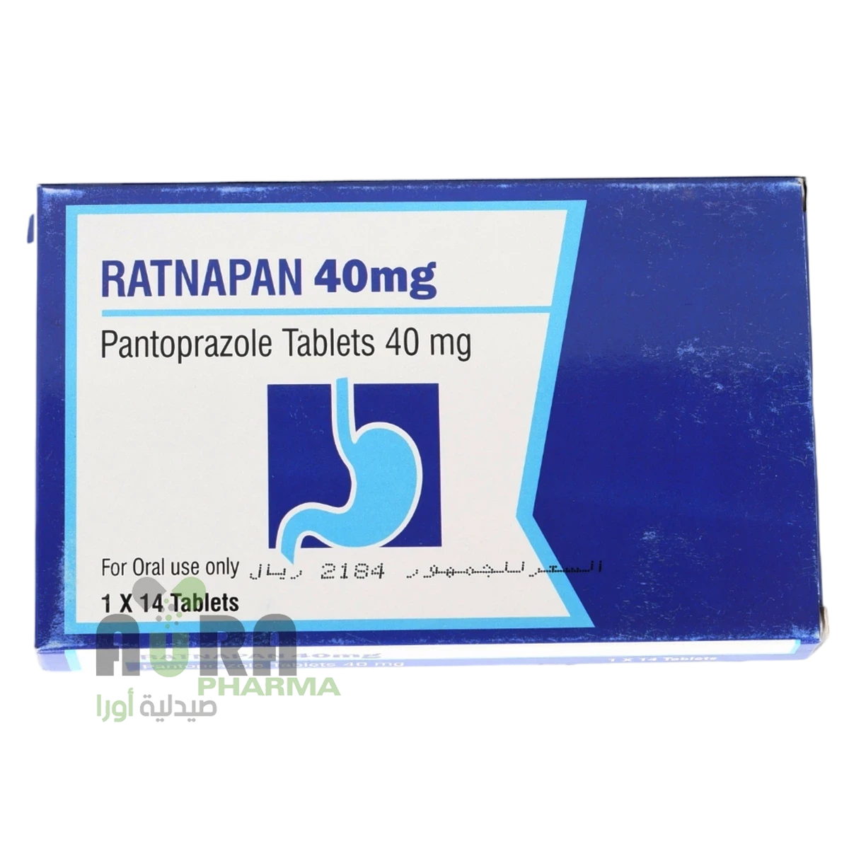 راتنابان 40ملغ بانتوبرازول 14 قرص
