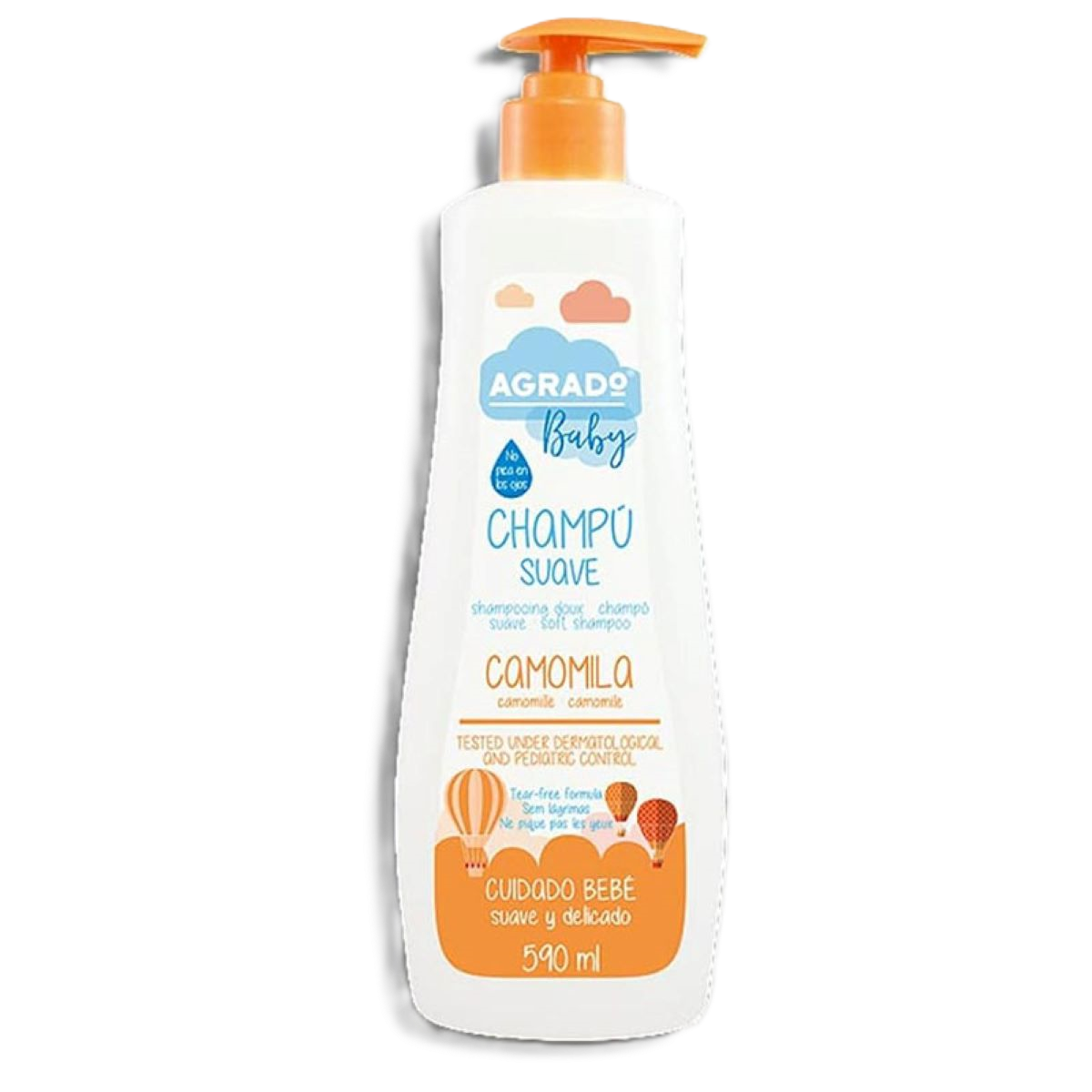 اغرادو بيبي شامبو اطفال بالبابونج، 590 مل