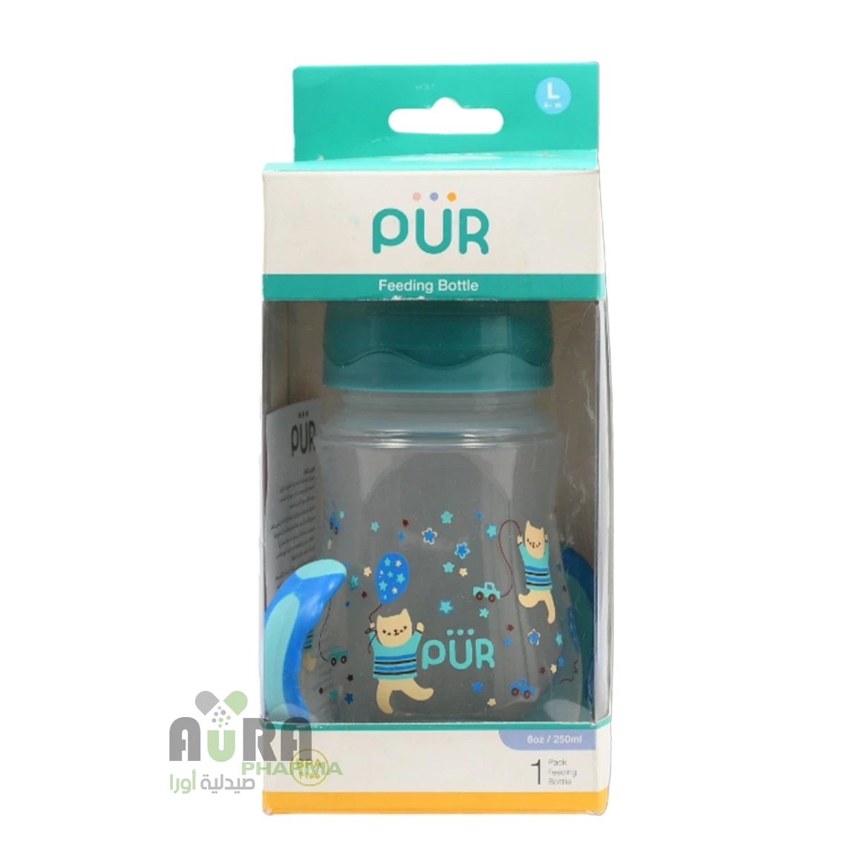 رضاعة بيور مع مقبض-250مل