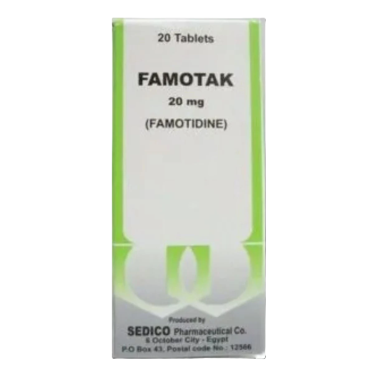 فاموتاك 20 ملغ 20 قرص