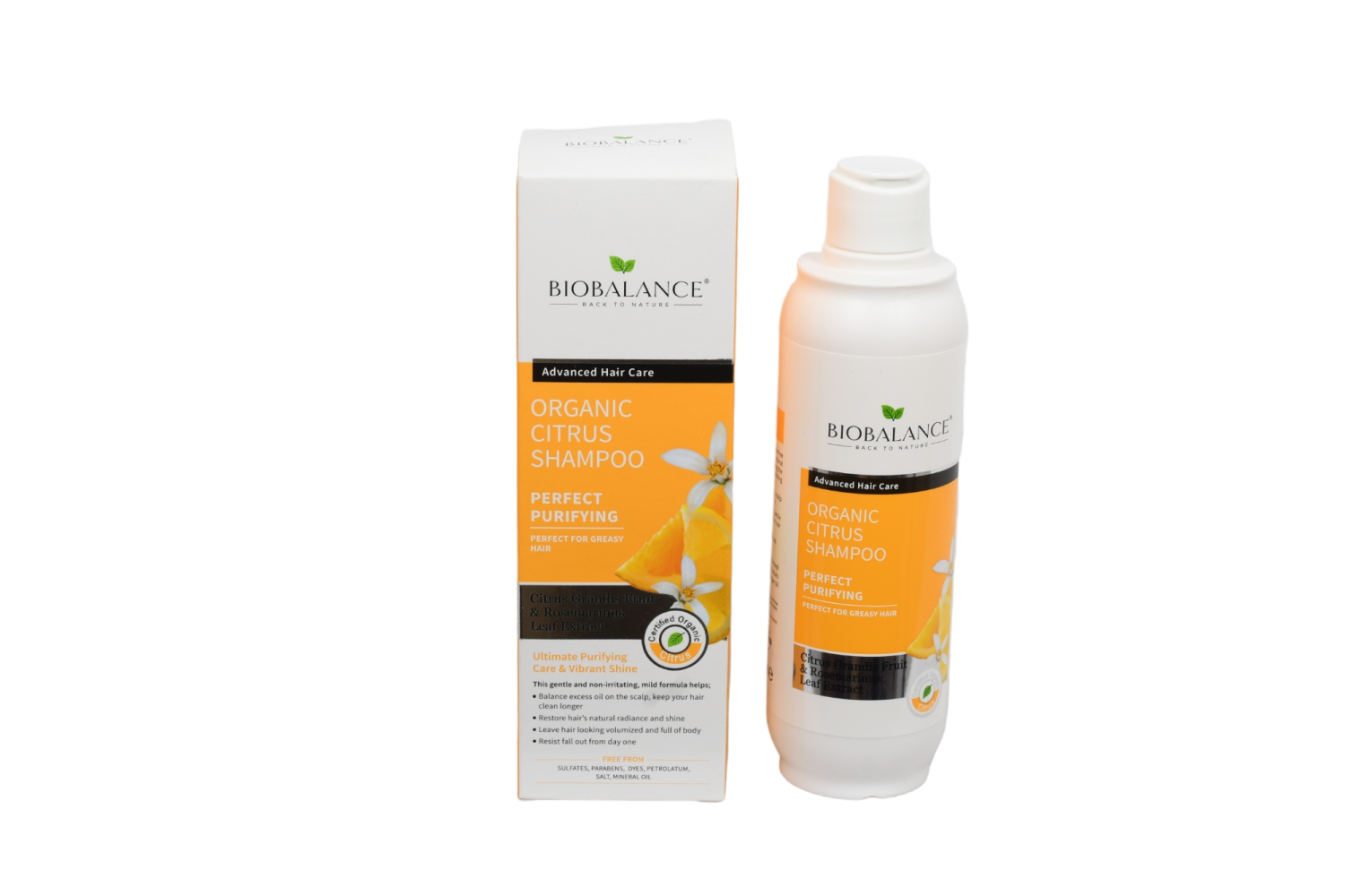 بايو بالانس شامبو الحمضيات العضوي 330 مل