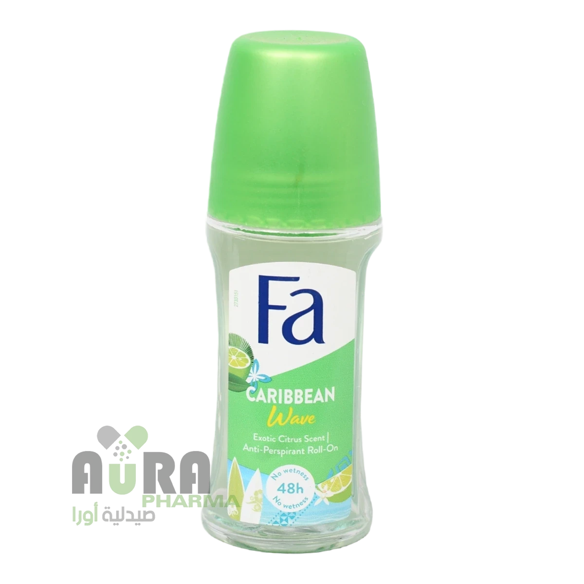 فا مزيل عرق رول كاريبيان ويف للنساء-50 مل