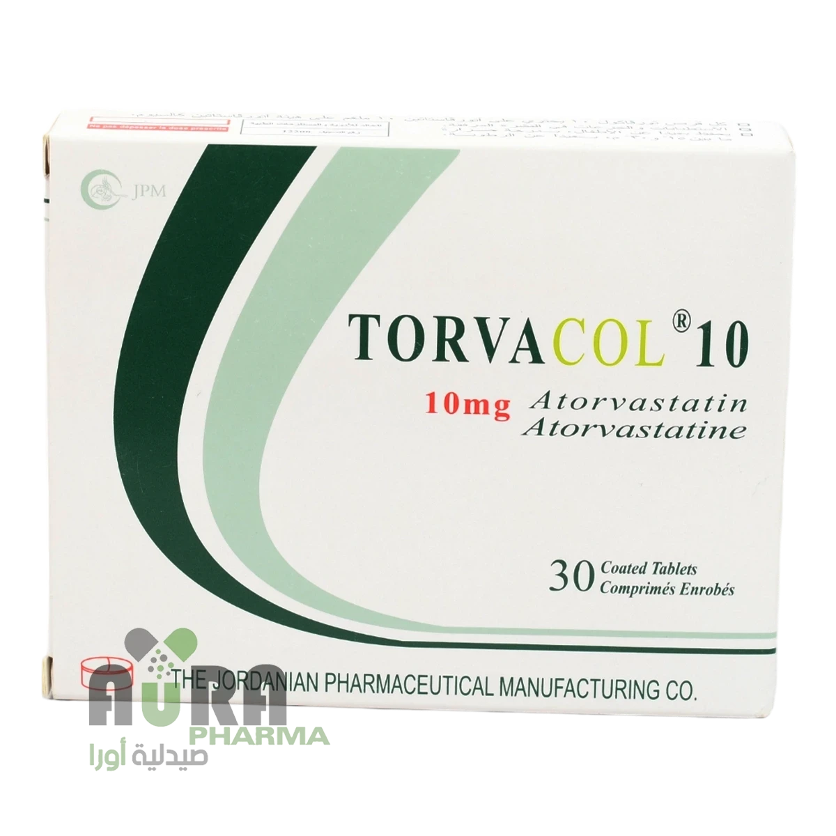 تورفاكول 10ملغم أقراص 30قرصاً