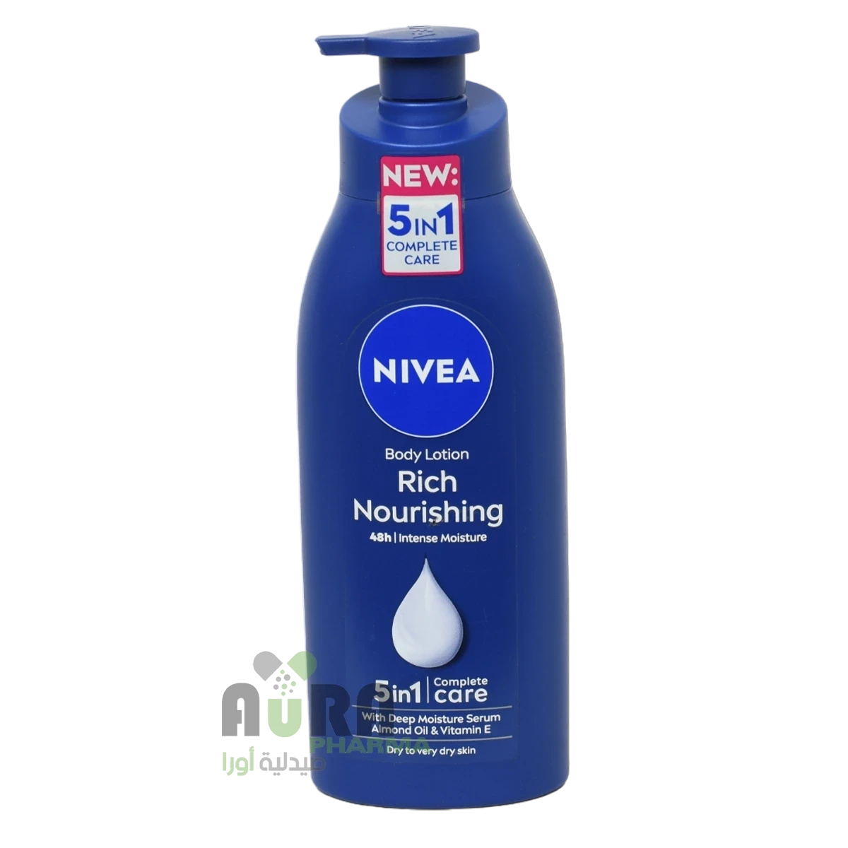 لوشن لتغذية وترطيب عميق للبشرة من نيفيا 400مل