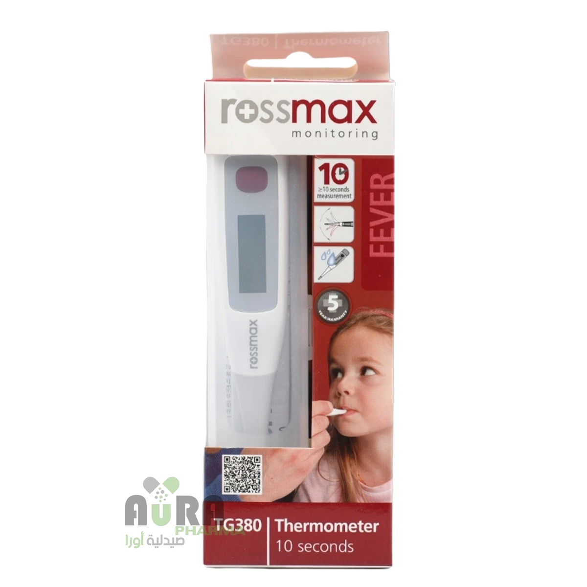 الترمومتر الرقمي من روزماكس لقياس درجة الحرارة في 60 ثانية فقط