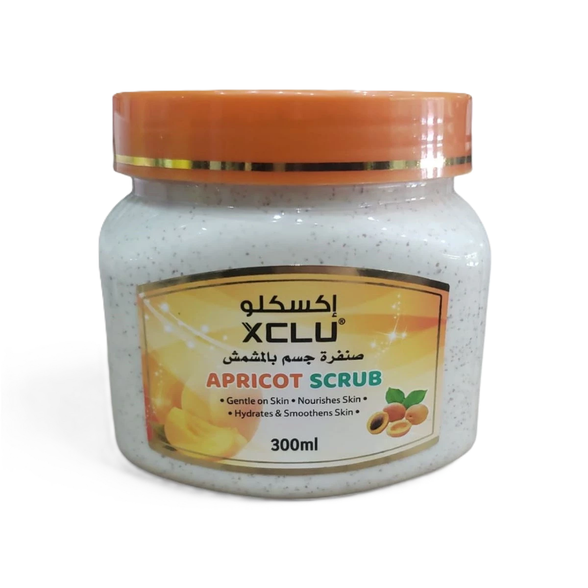 اكسكلو صنفرة جسم بالمشمش 300مل